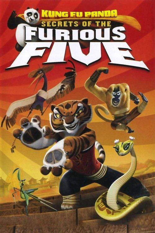 Kung Fu Panda: Secrets of the Furious Five 2008 official movie poster