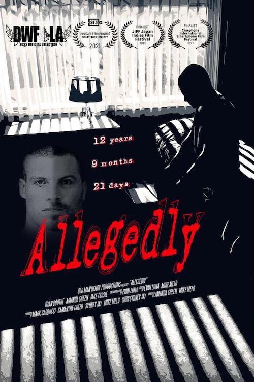 Allegedly 2021 official movie poster