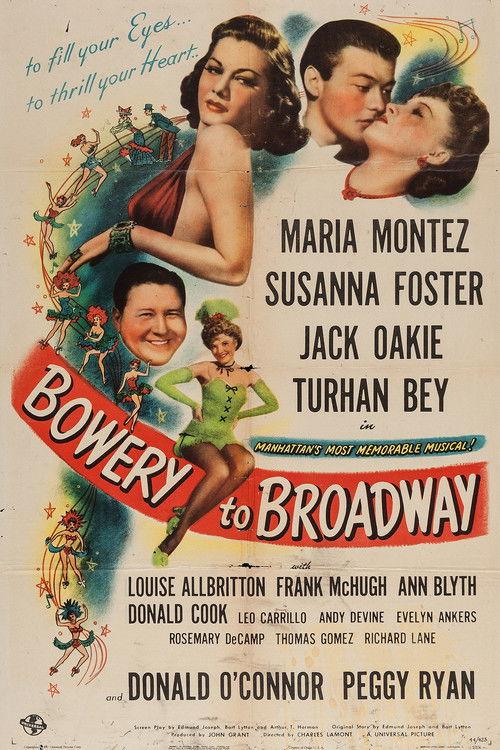 Bowery to Broadway 1944 official movie poster