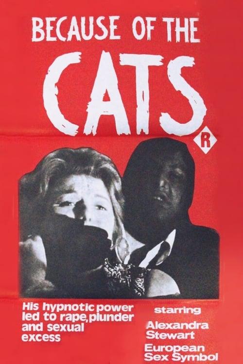 Because of the Cats 1973 official movie poster