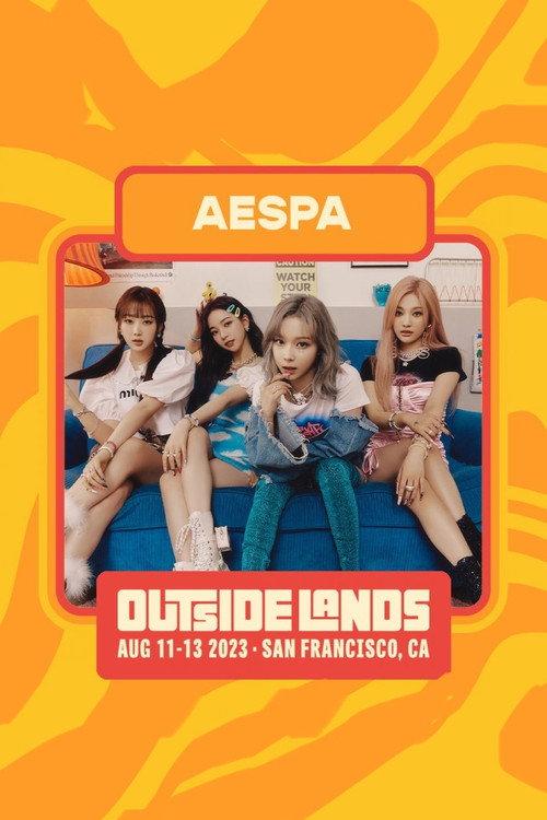 AESPA @ Outside Lands Festival 2023 official movie poster
