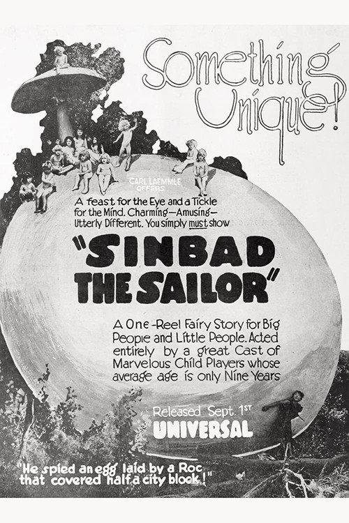 Sinbad, the Sailor 1919 official movie poster