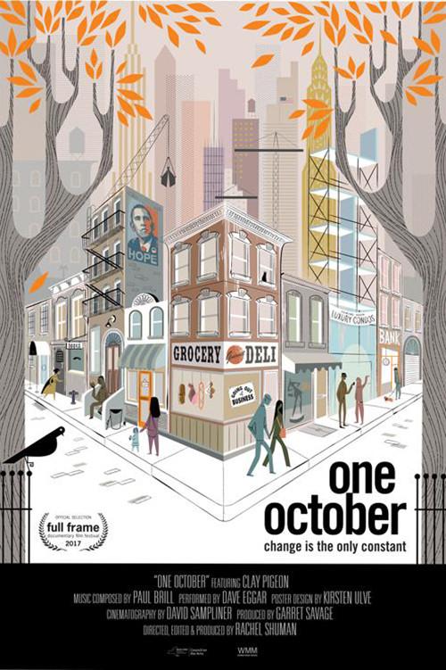 One October 2017 official movie poster