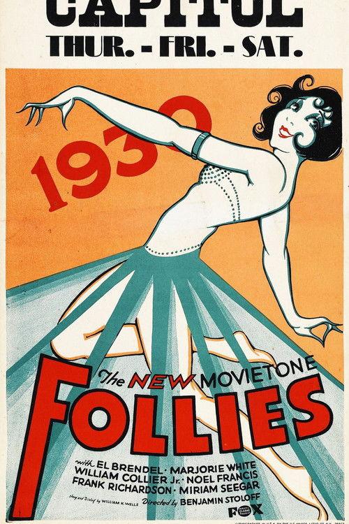 New Movietone Follies of 1930 1930 official movie poster