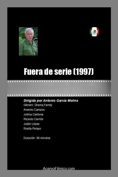 Fuera de serie 1997 official movie poster