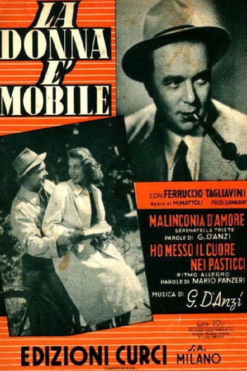 La donna è mobile 1942 official movie poster