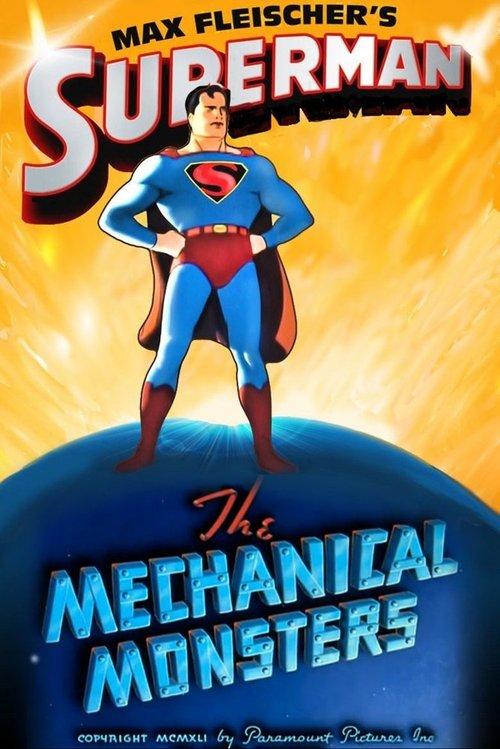 The Mechanical Monsters 1941 official movie poster