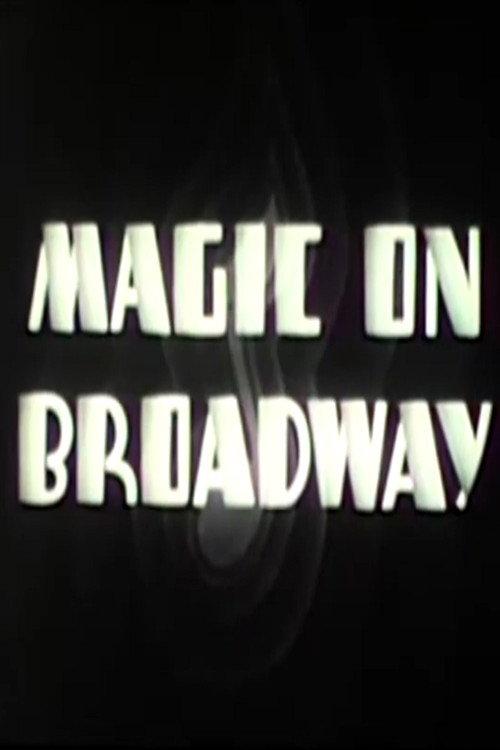 Magic on Broadway 1937 official movie poster