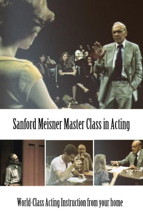 Sanford Meisner Master Class 1990 official movie poster