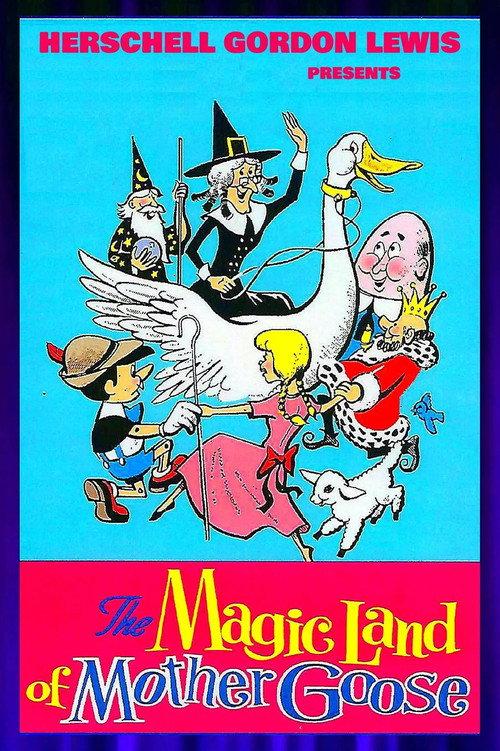 Magic Land of Mother Goose 1966 official movie poster