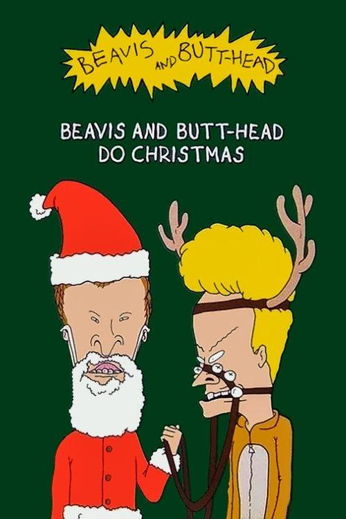 Beavis and Butt-Head Do Christmas 1996 official movie poster