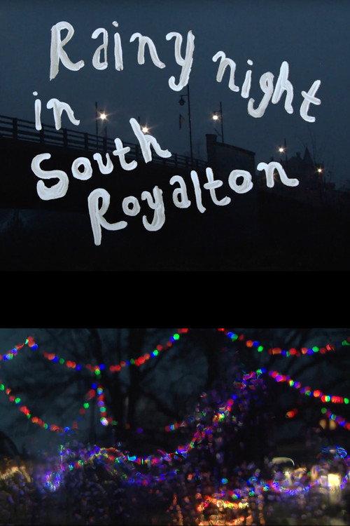 Rainy Night in South Royalton 2020 official movie poster