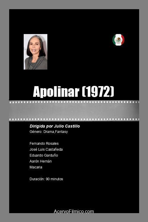 Apolinar 1972 official movie poster