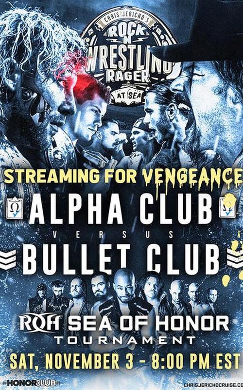 Chris Jericho's Rock N' Wrestling Rager at Sea: Sea of Honor 2018 official movie poster