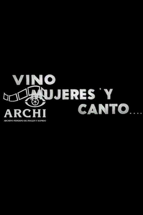 Vino, Mujeres y Canto 1960 official movie poster