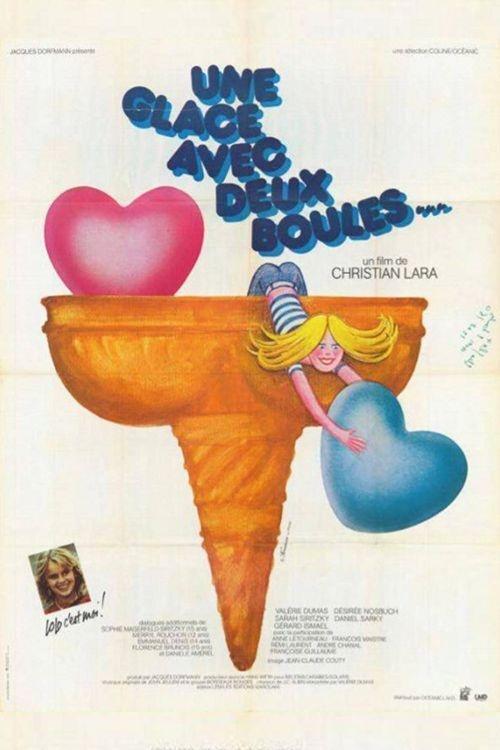 Une glace avec deux boules... 1982 official movie poster