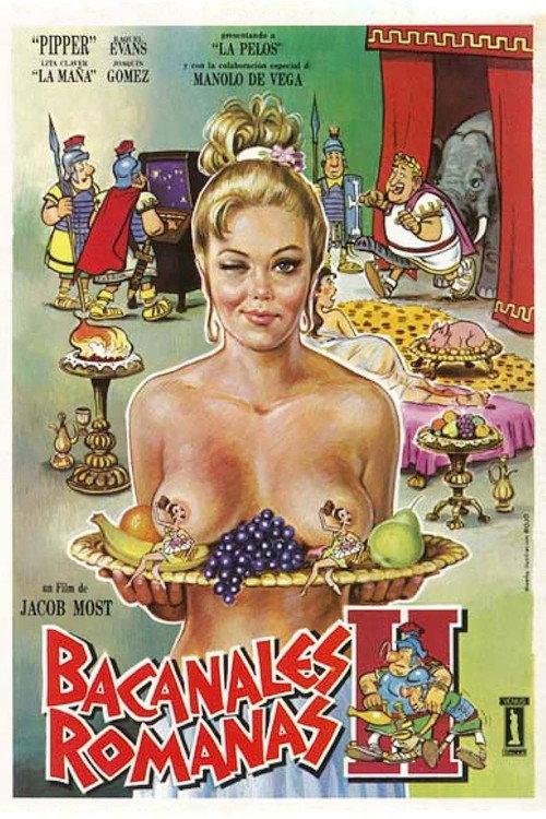 Bacanales romanas, II Parte 1985 official movie poster