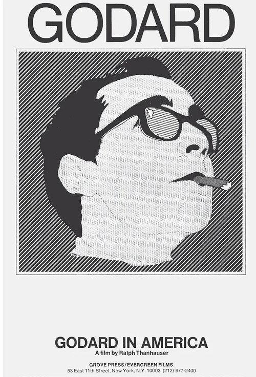Godard in America 1970 official movie poster