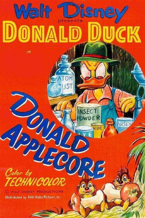 Donald Applecore 1952 official movie poster