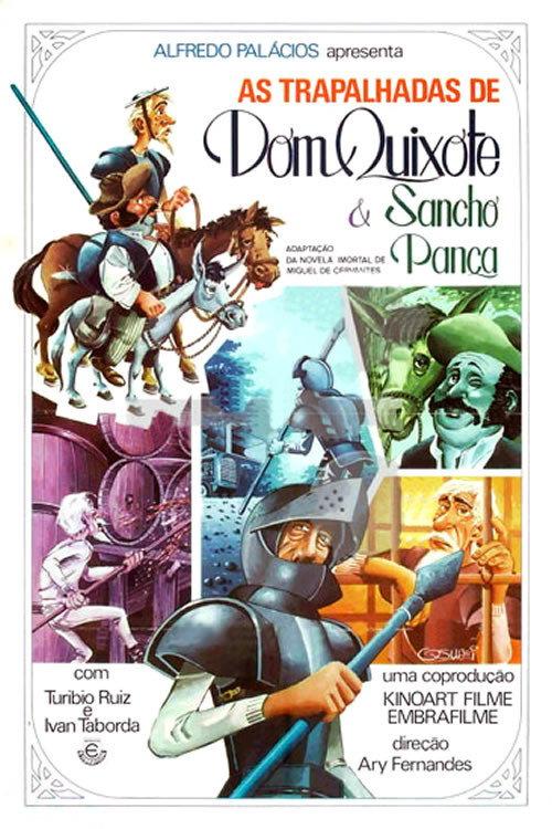 As Trapalhadas de Dom Quixote e Sancho Pança 1978 official movie poster