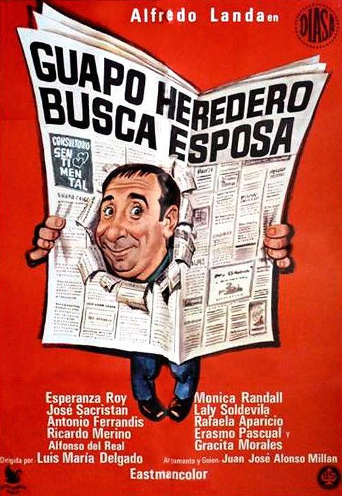 Guapo heredero busca esposa 1972 official movie poster