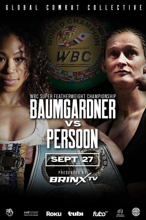 Alycia Baumgardner vs. Delfine Persoon 2024 official movie poster