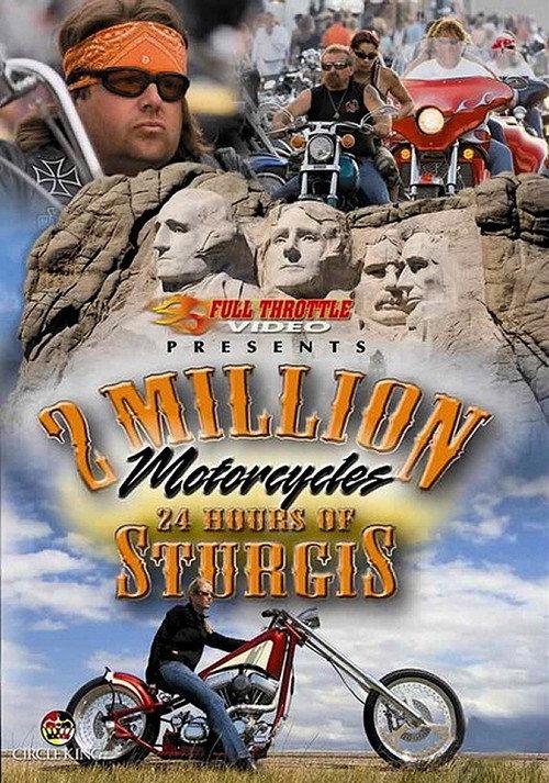 2 Million Motorcycles: 24 Hours of Sturgis 2008 official movie poster