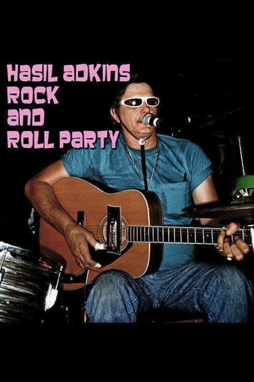 Hasil Adkins: Rock & Roll House Party 1986 official movie poster