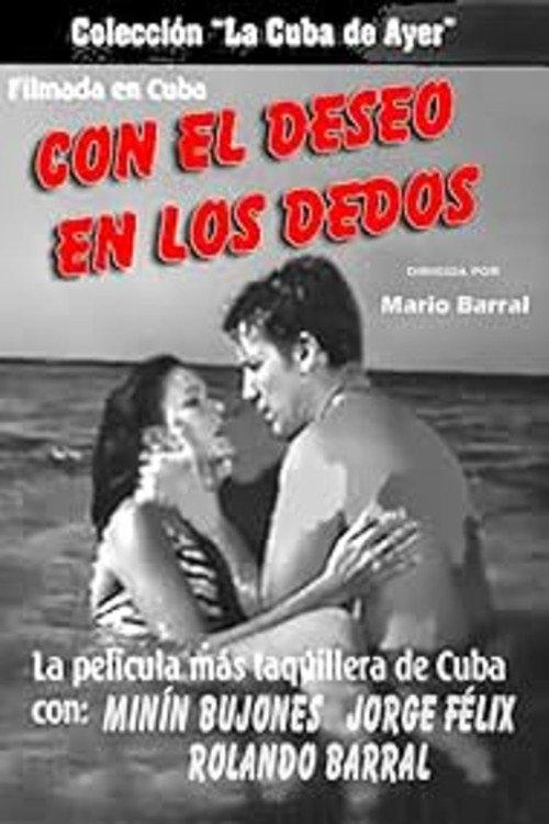 Con el deseo en los dedos 1958 official movie poster
