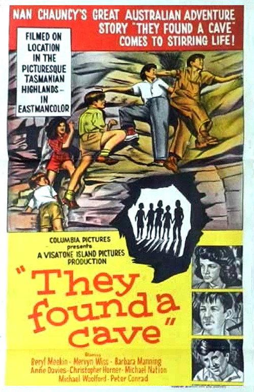 They Found a Cave 1962 official movie poster