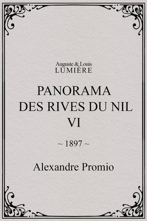 Panorama des rives du Nil, [VI] 1897 official movie poster