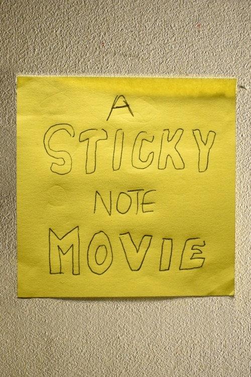 A sticky note movie 2023 official movie poster