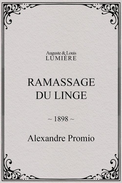Ramassage du linge 1898 official movie poster