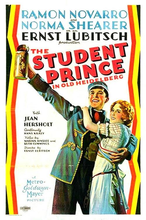 The Student Prince in Old Heidelberg 1928 official movie poster