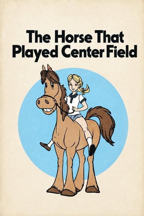 The Horse That Played Center Field 1979 official movie poster