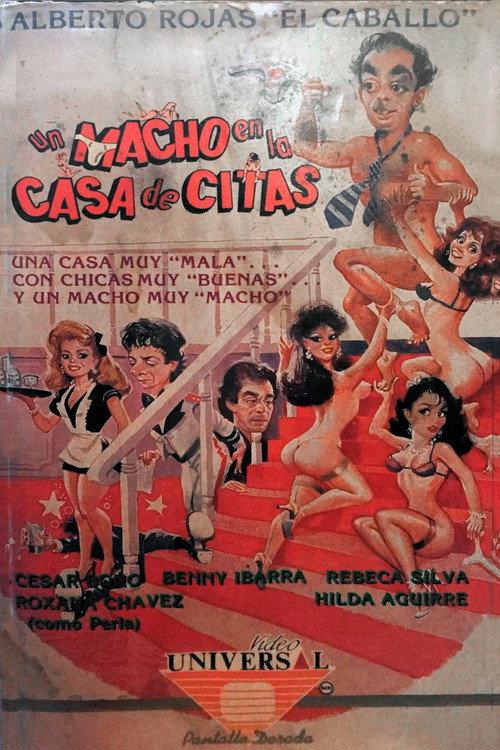 Un Macho en la Casa de Citas 1990 official movie poster