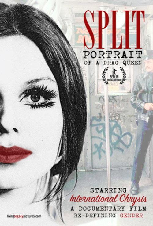 Split: Portrait of a Drag Queen 1993 official movie poster