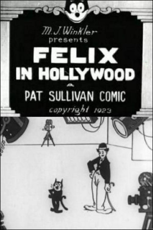 Felix in Hollywood 1923 official movie poster