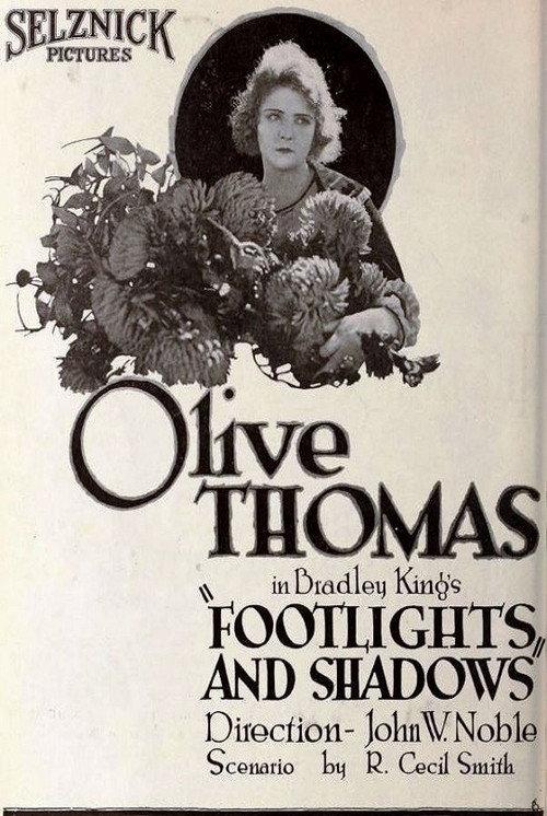 Footlights and Shadows 1920 official movie poster