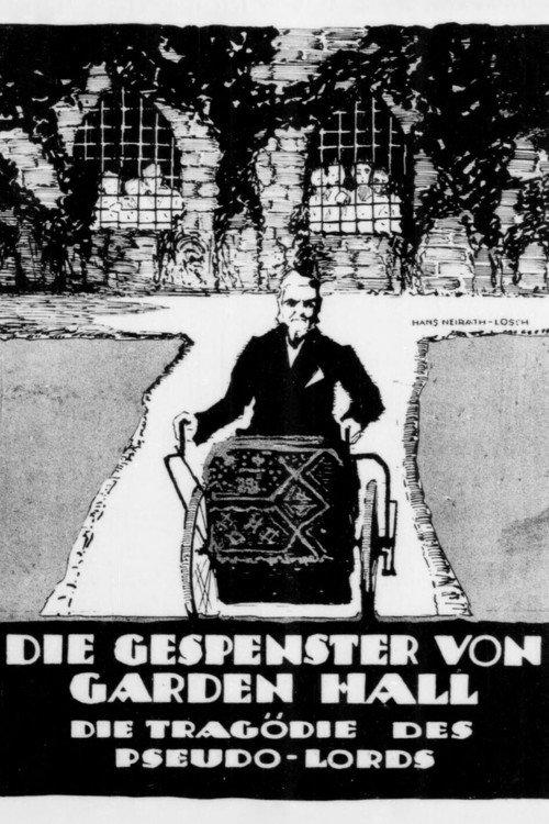 Die Gespenster von Garden Hall 1919 official movie poster
