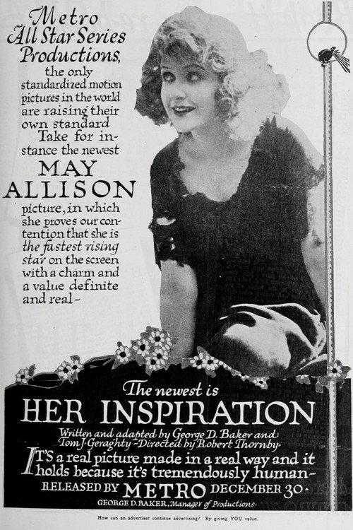 Her Inspiration 1918 official movie poster