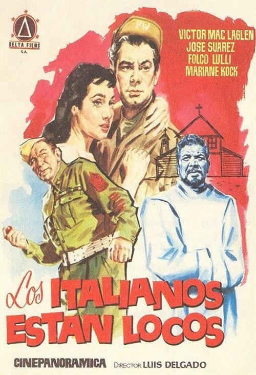 The Italians They Are Crazy 1958 official movie poster