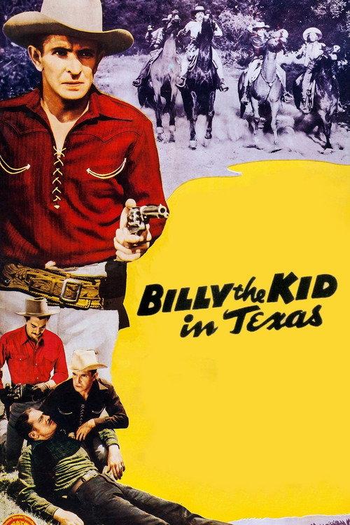 Billy the Kid in Texas 1940 official movie poster