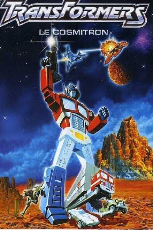 Transformers - Le cosmitron 1986 official movie poster
