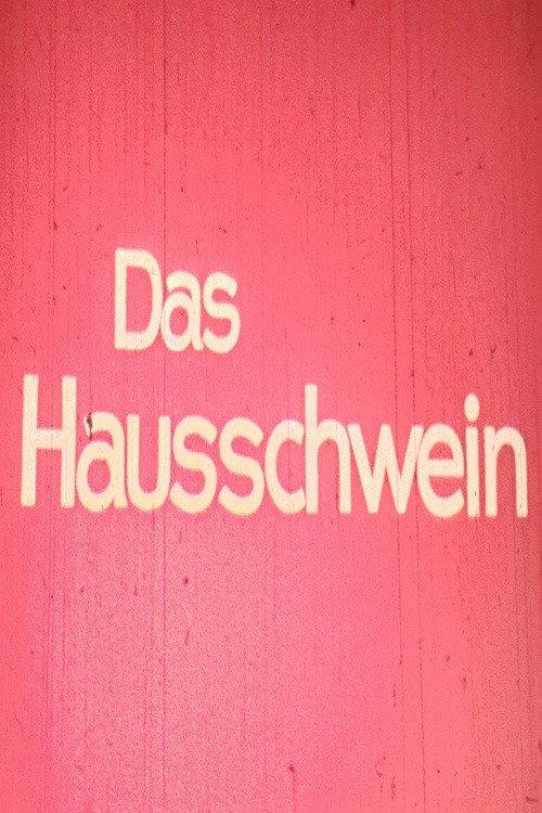Das Hausschwein 1976 official movie poster