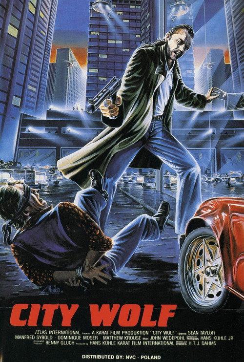 City Wolf 1988 official movie poster