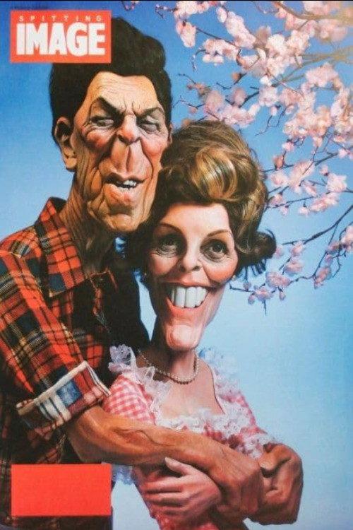 Spitting Image: The Ronnie & Nancy Show 1988 official movie poster