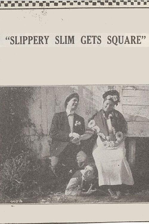 Slippery Slim Gets Square 1914 official movie poster