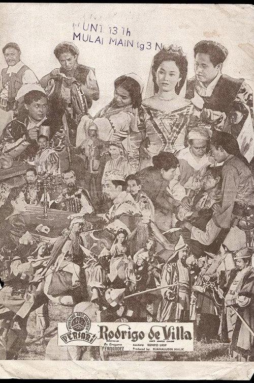 Rodrigo de Villa 1952 official movie poster