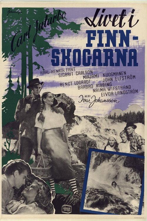 Livet i finnskogarna 1947 official movie poster